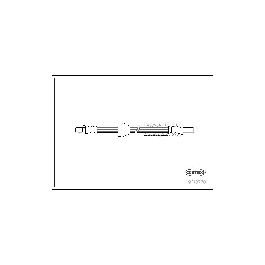 Corteco 19018770 Brake Hose | ML Performance UK