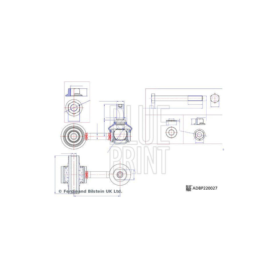 Blue Print ADBP850025 Anti Roll Bar Link