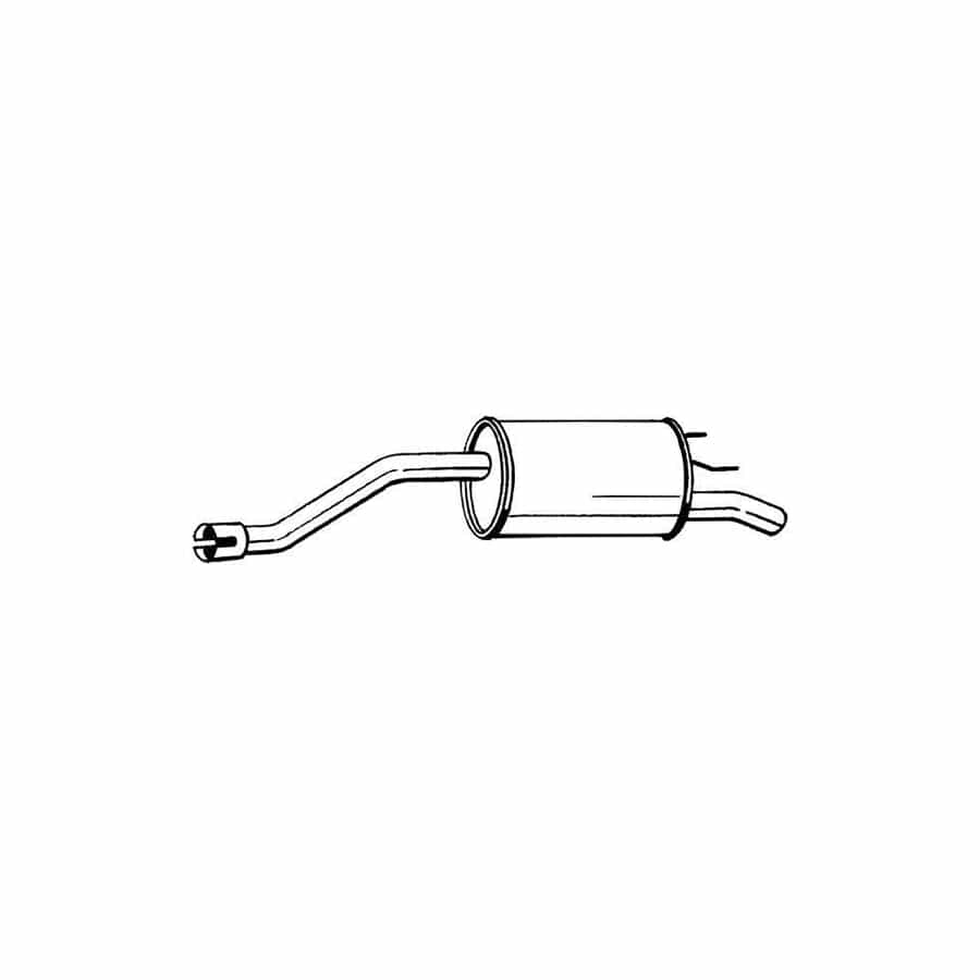 Bosal 185-359 Rear Silencer