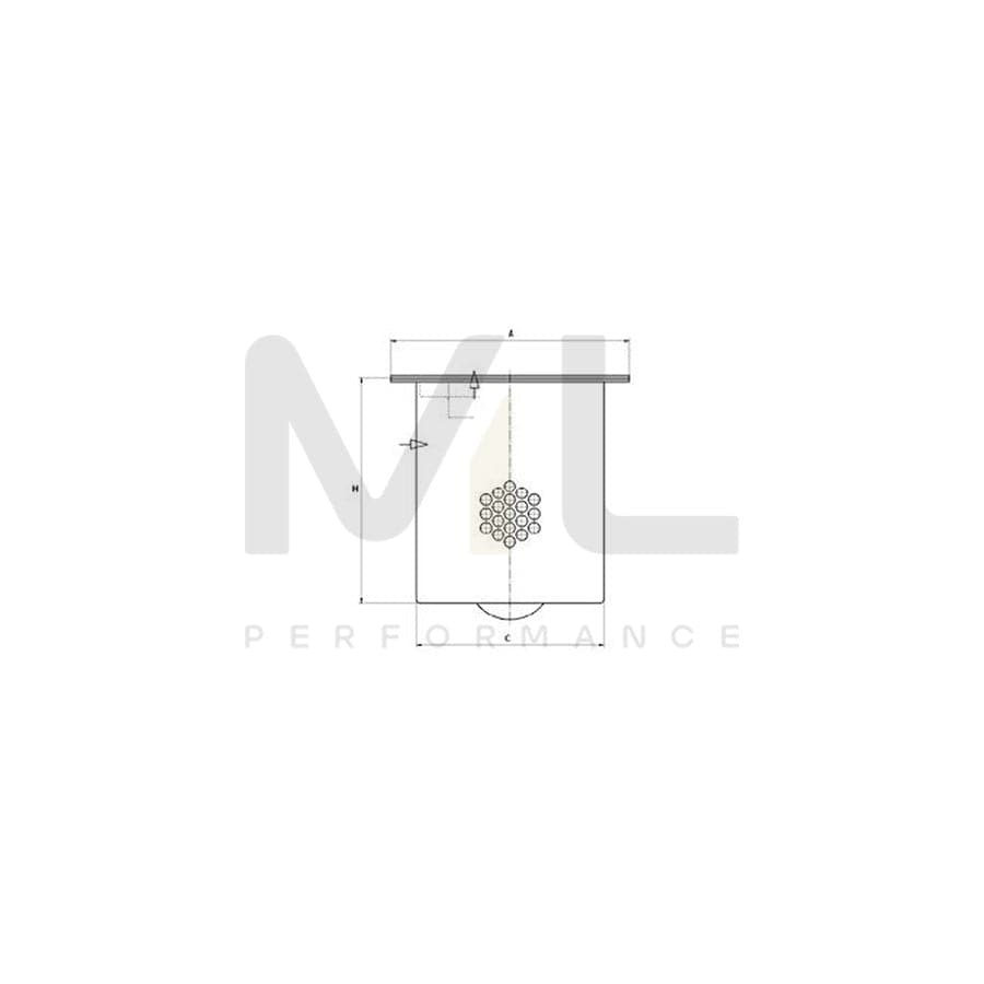 MANN-FILTER 49 004 55 201 Filter, compressed air system | ML Performance Car Parts