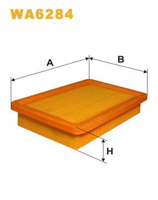 WIX Filters WA6284 Air Filter For Hyundai S-Coupé (Slc)