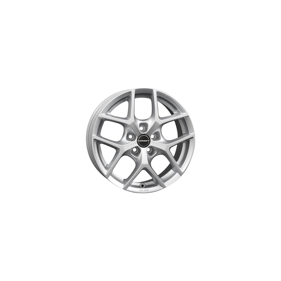 Borbet Y 8x18 ET40 Y 80840100564,0CS Crystal Silver Wheel | ML Performance UK Car Parts