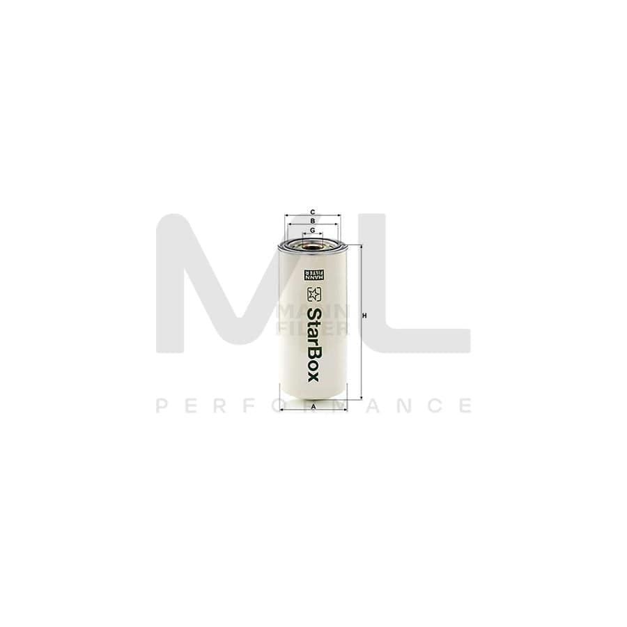 MANN-FILTER LB 13 145/25 Filter, compressed air system | ML Performance Car Parts