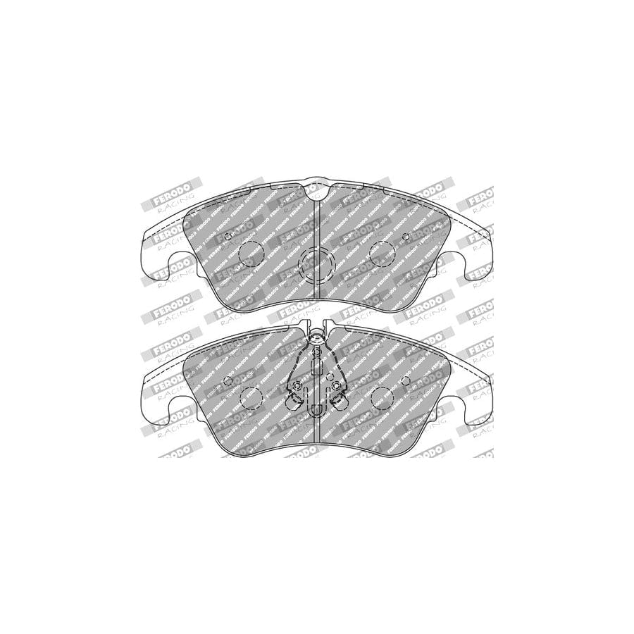 Ferodo Racing FCP4044H Brake Pad Set