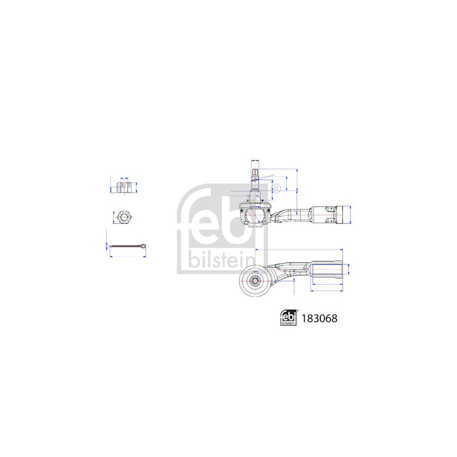 Febi Bilstein 183068 Track Rod End