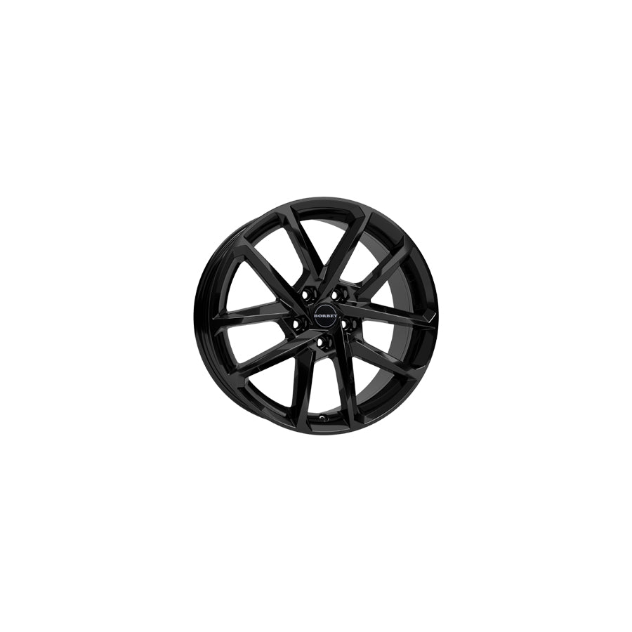 Borbet N 8x18 ET50 N 80850108563,4BG Glossy Black Wheel | ML Performance UK Car Parts