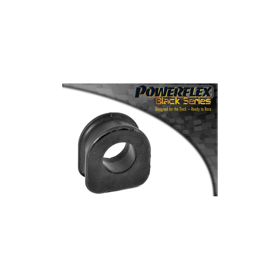 Powerflex PFF66-411BLK Saab Steering Rack Mounting Round Type (Inc. 900 & 9-3) | ML Performance UK Car Parts