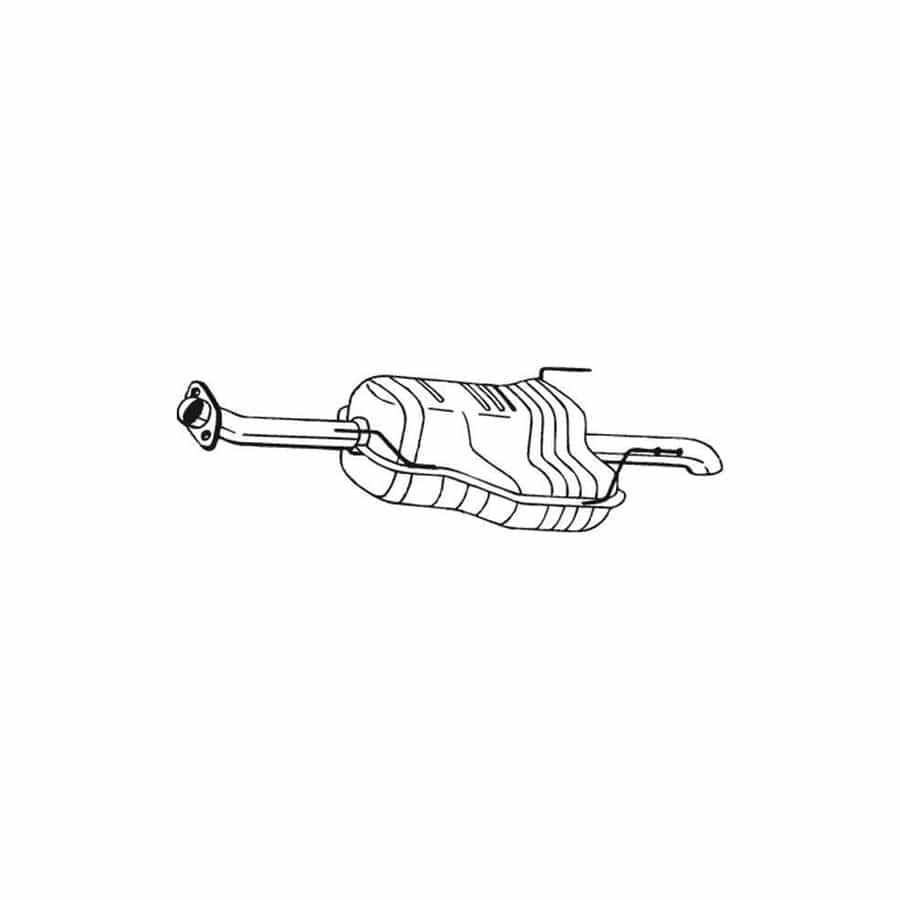 Bosal 185-601 Rear Silencer