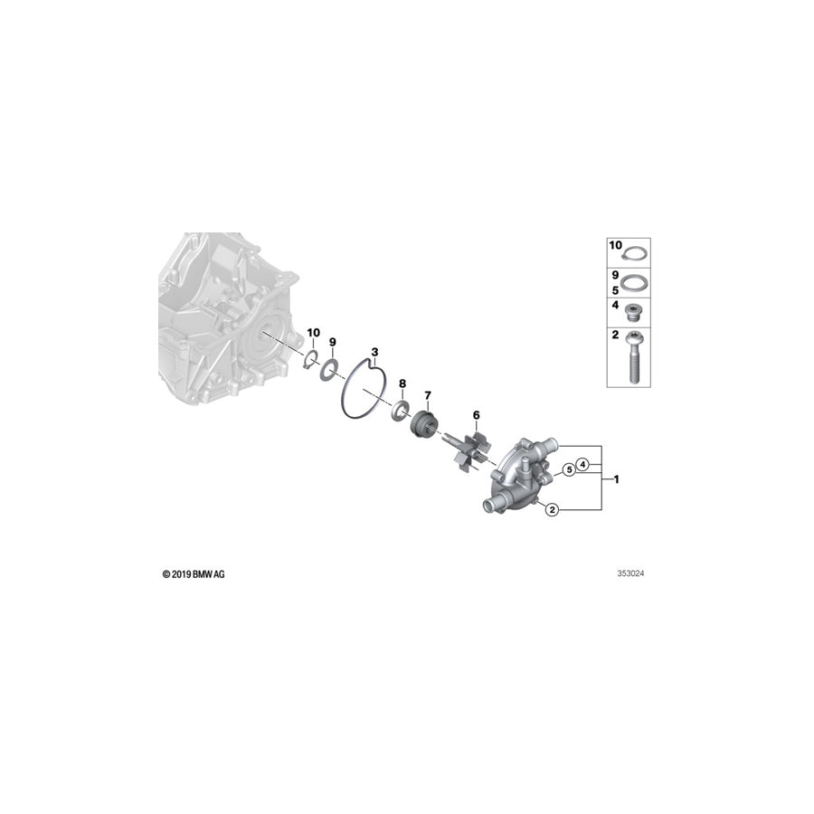 Genuine BMW 11518524795 Stop Disk (Inc. i3) | ML Performance UK Car Parts