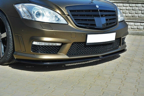 Maxton Design Mercedes Benz S-Class W221 AMG Front Splitter