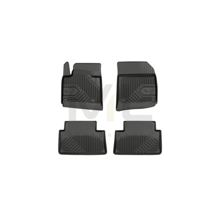 FROGUM Tailored 77408715 Floor mat set for CITROテ起 C5 Elastomer, Front and Rear, Quantity: 4, Black | ML Performance Car Parts