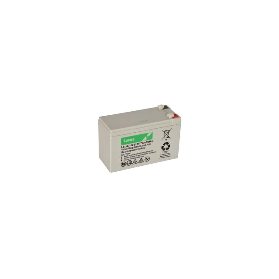 Lucas 7AH 12V Lucas VRLA Battery LSLA7-12 | ML Performance UK Car Parts
