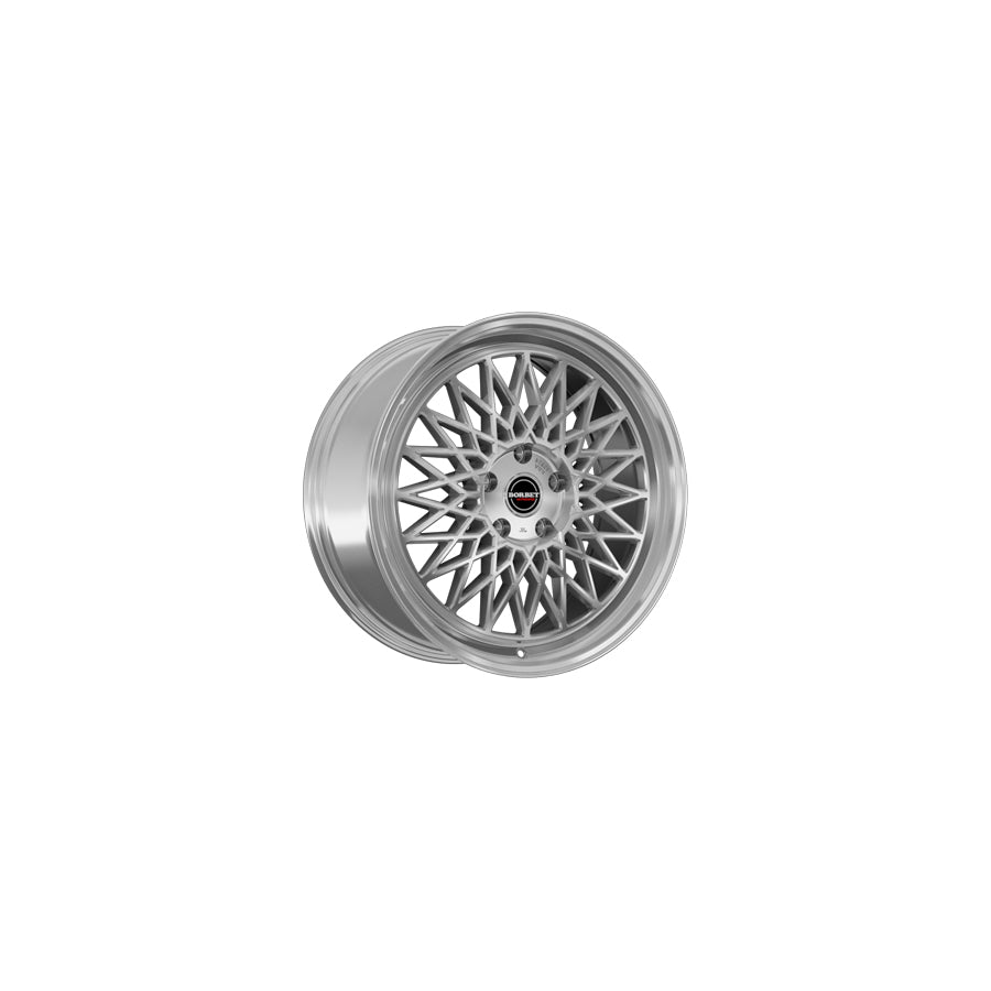 Borbet B 8x18 ET30 B 80830112566,5SRP Silver Rim Polished Wheel | ML Performance UK Car Parts