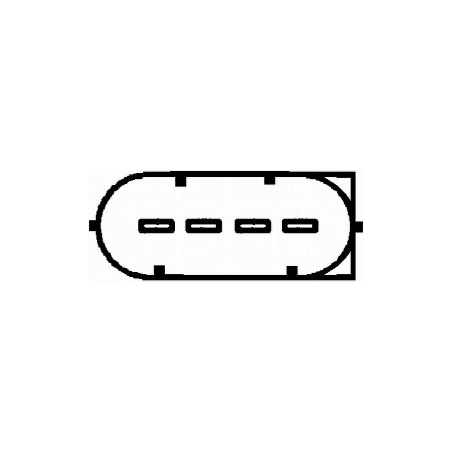 Hella 8ET 009 142-601 Mass Air Flow Sensor