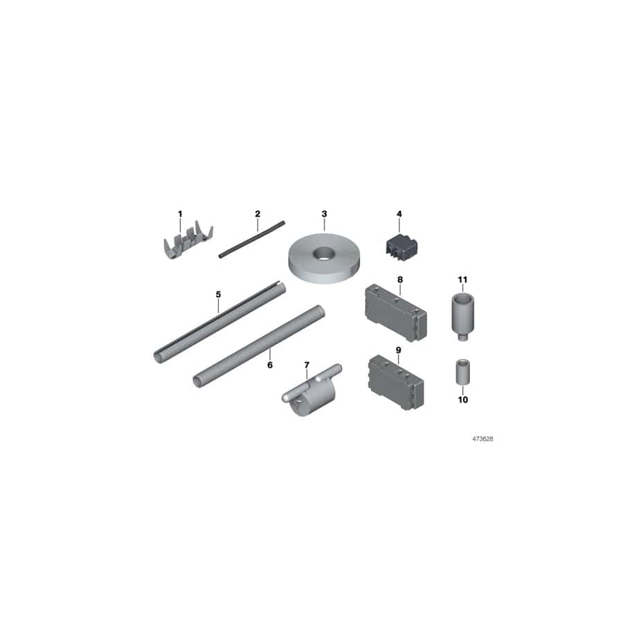 Genuine BMW 12501724014 E63 G05 E61 Parallel Connector D= 3mm (Inc. Hybrid 5, X1 28i & X2 M35iX) | ML Performance UK Car Parts