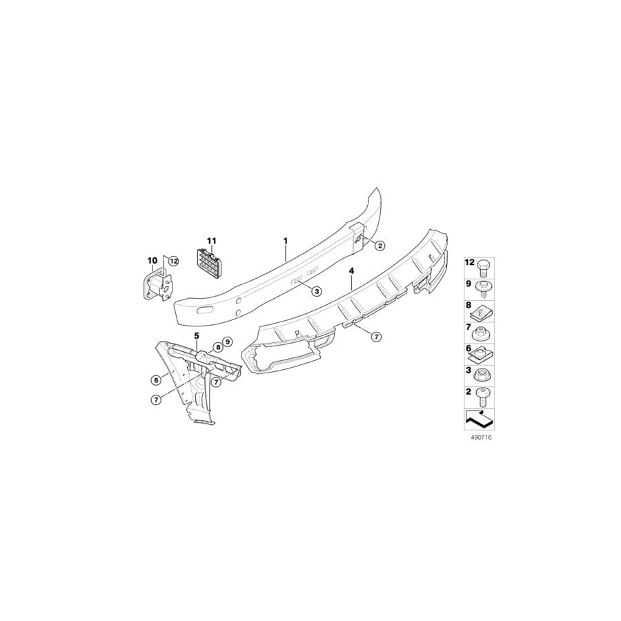 Genuine BMW 07147145082 E63 E64 Hex Bolt (Inc. & M6) | ML Performance UK Car Parts