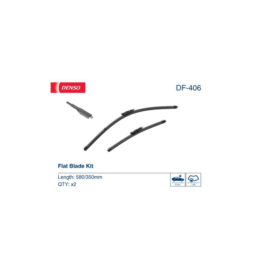 Denso Df-406 Wiper Blade For Nissan Juke (F15) | ML Performance UK Car Parts