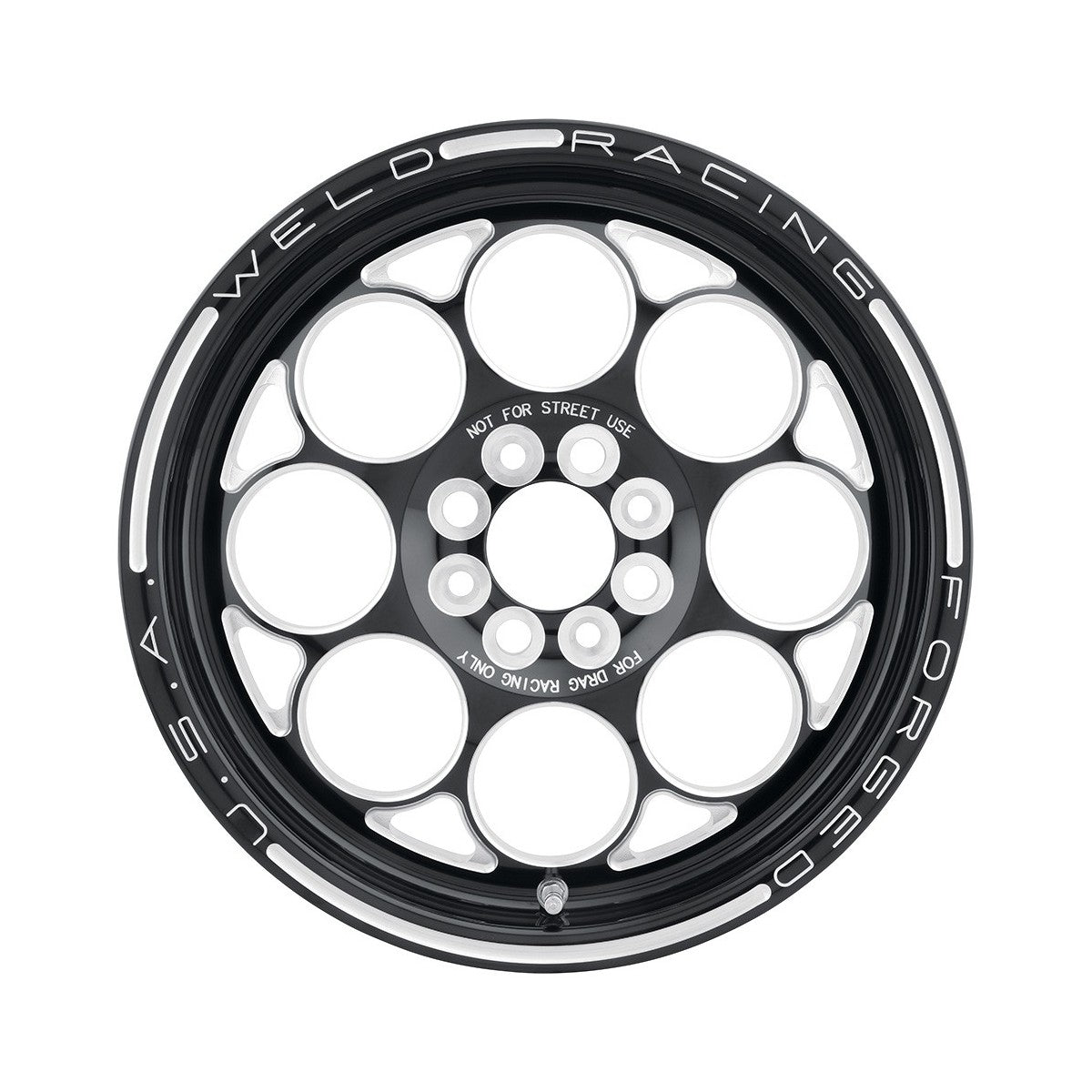 Weld 768B-15022 Magnum Import Wheel 15x3.5 4x100 ET BS2.25 Black