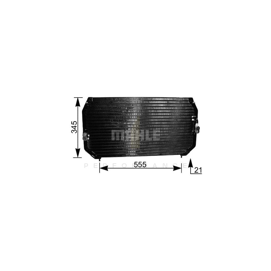 MAHLE ORIGINAL AC 202 000S Air conditioning condenser for TOYOTA CARINA without dryer | ML Performance Car Parts
