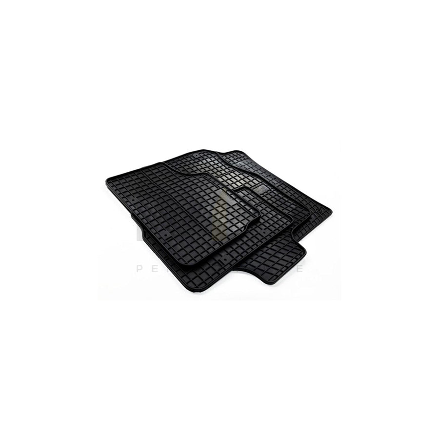 FROGUM Tailored 410039 Floor mat set for CITROテ起 DS4 Hatchback Elastomer, Front and Rear, Quantity: 4, Black | ML Performance Car Parts