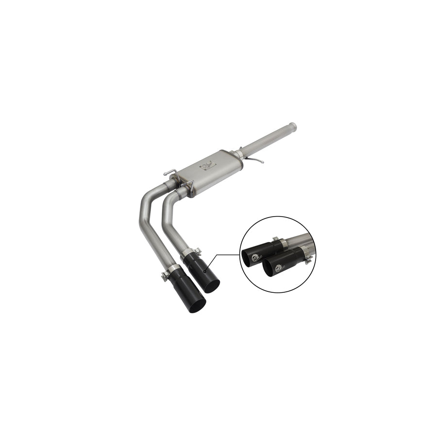 aFe 49-44062-B Cat-Back Exhaust System GM Silverado/Sierra 1500 09-18 / Silverado LD/Sierra Limited 2019 V6-4.3/V8-4.8/5.3L | ML Performance UK Car Parts
