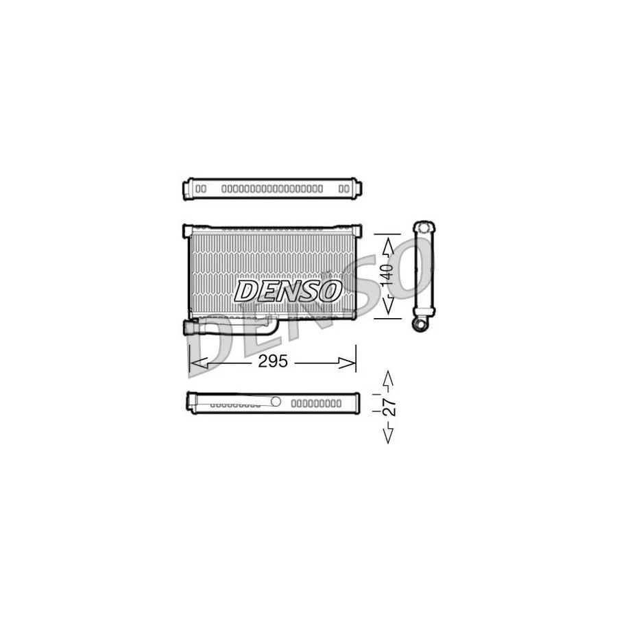 Denso DRR02004 Drr02004 Heater Matrix For Audi A6 | ML Performance UK