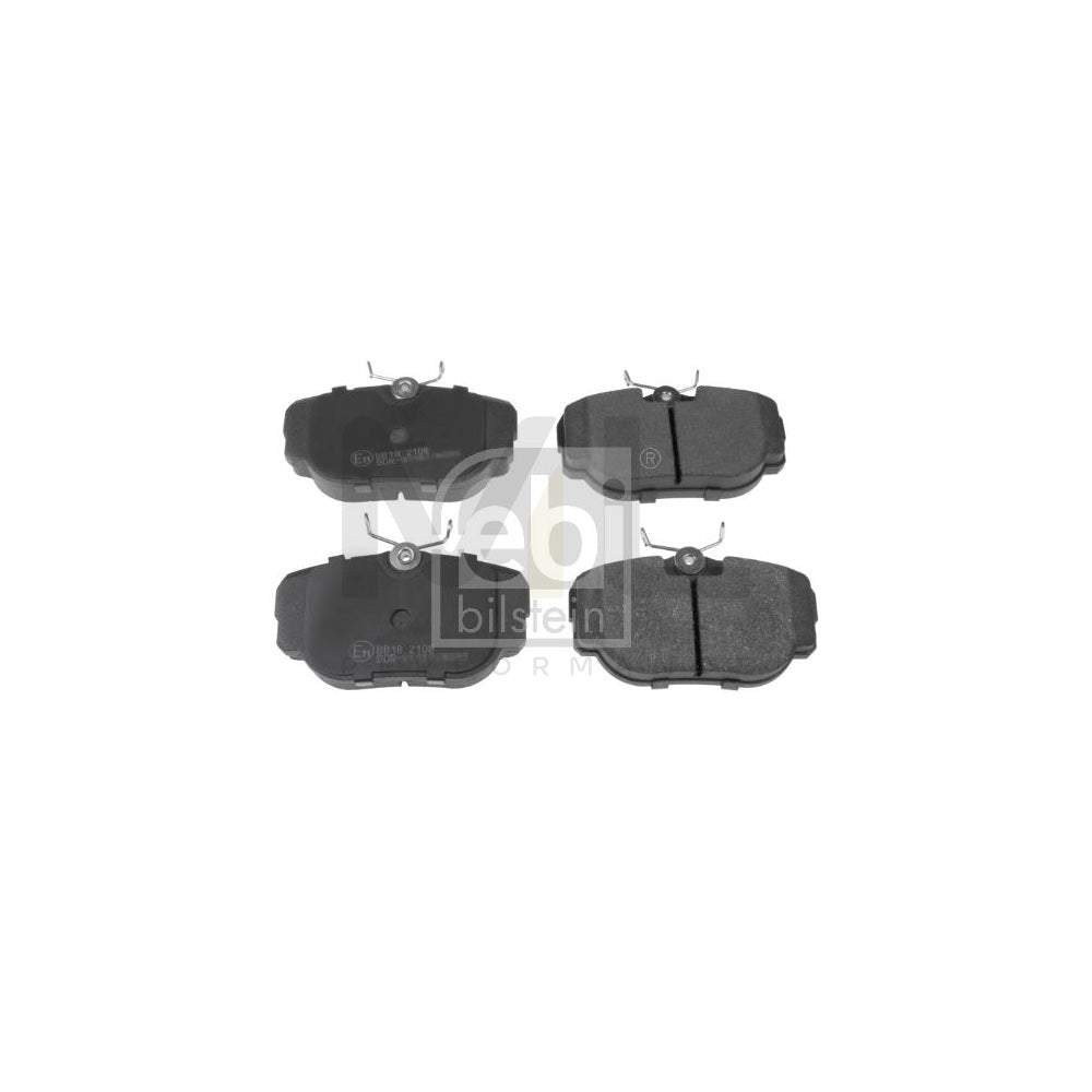 Febi Bilstein 16353 Brake Pad Set Rear Axle, Excl. Wear Warning Contact | ML Performance Car Parts