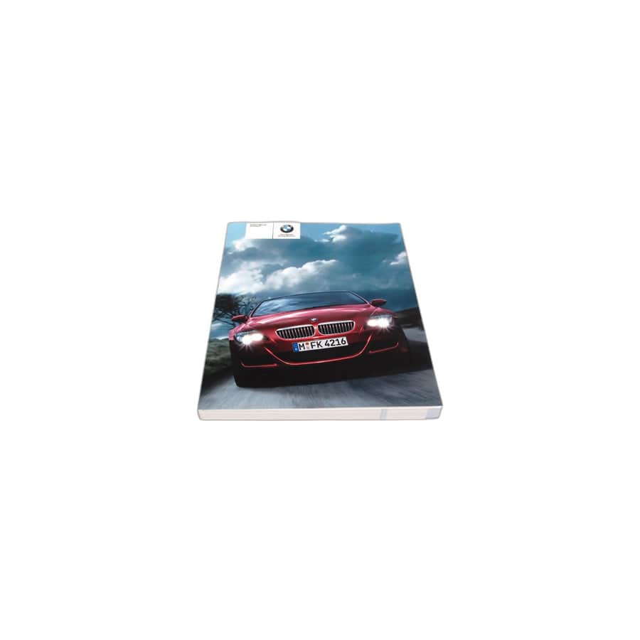 Genuine BMW 01412600775 Owner's Manual E63 M6, E64 M6 EN US, MJ 2009 (Inc. M6) | ML Performance UK Car Parts