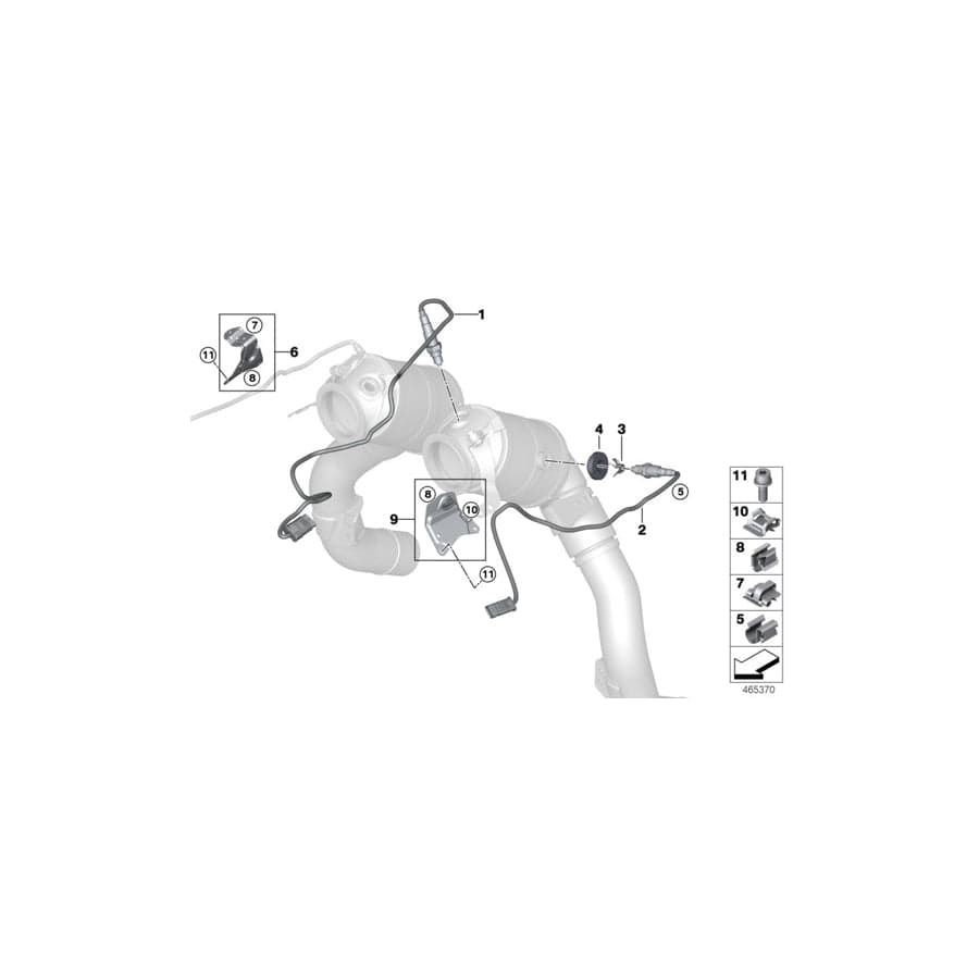 Genuine BMW 11788630446 G11 G12 Wire Clamp (Inc. 750LiX 4.0, 750i & 750Li) | ML Performance UK Car Parts