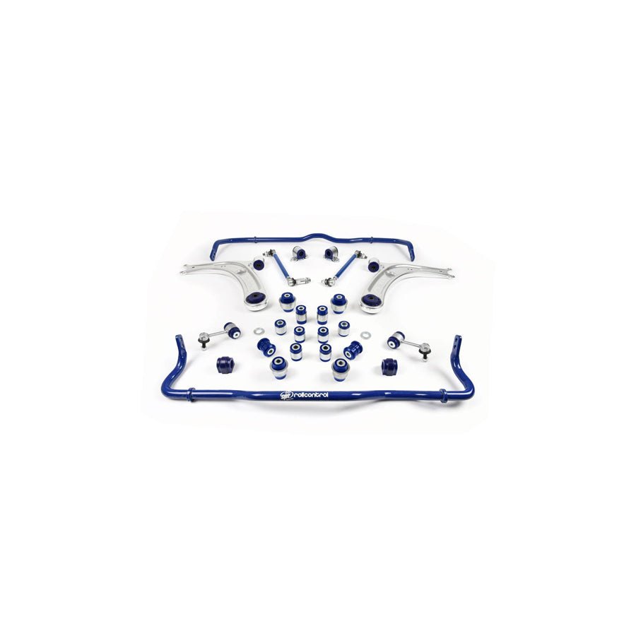 SuperPro VAG-MK74WD-KIT VAG MK7 4WD Alloy Front C-Arm, Bush, ARB & Link Kit