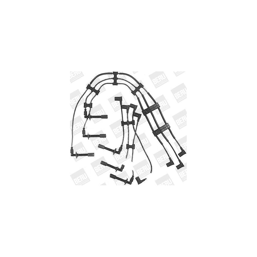 Beru ZE744 Ignition Cable Kit For Porsche 911