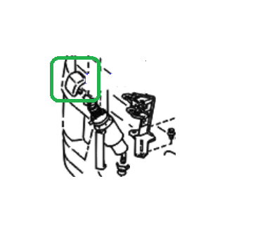 Genuine Lexus 85382-53010-J4 IS Phase 1 N/S Windscreen Washer Jet Nozzle & Cover