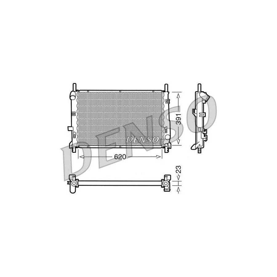 Denso DRM10070 Drm10070 Engine Radiator | ML Performance UK