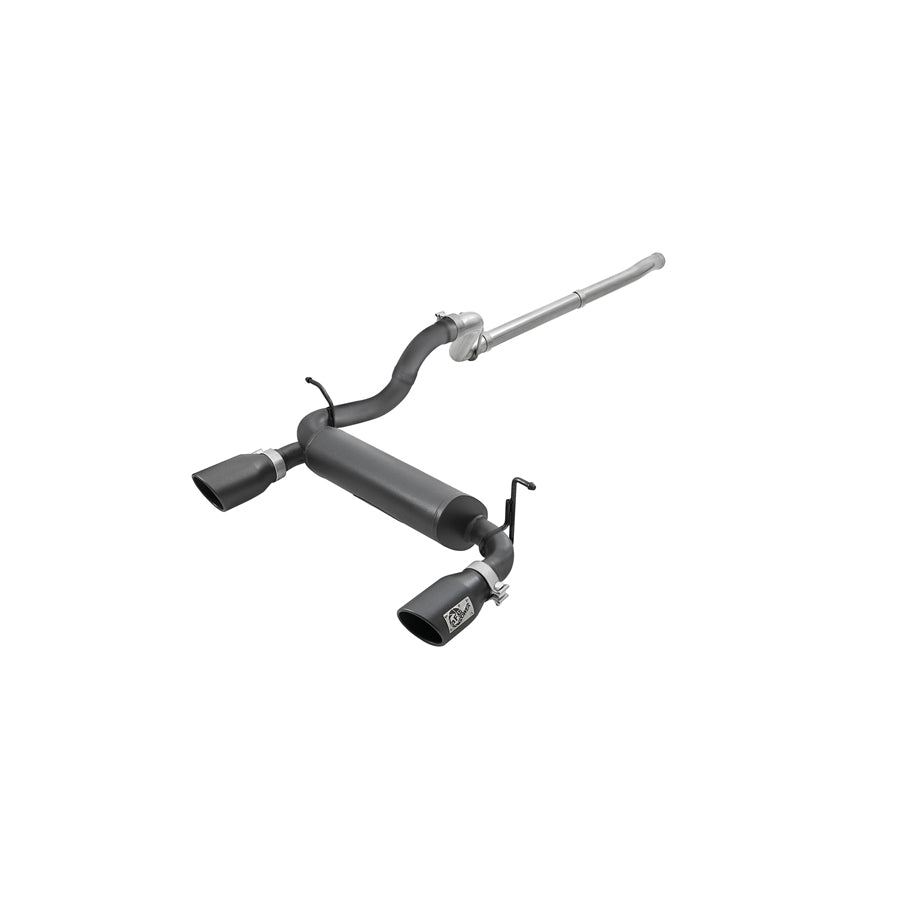 aFe 49-48076-B Cat-Back Exhaust System Jeep Wrangler (JL) 18-21 V6-3.6L | ML Performance UK Car Parts