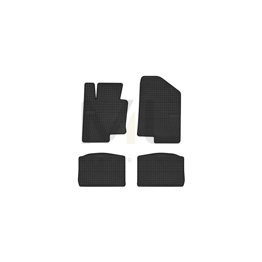 FROGUM Tailored 0426 Floor mat set for KIA Optima / K5 (TF) Elastomer, Front and Rear, Quantity: 4, Black | ML Performance Car Parts