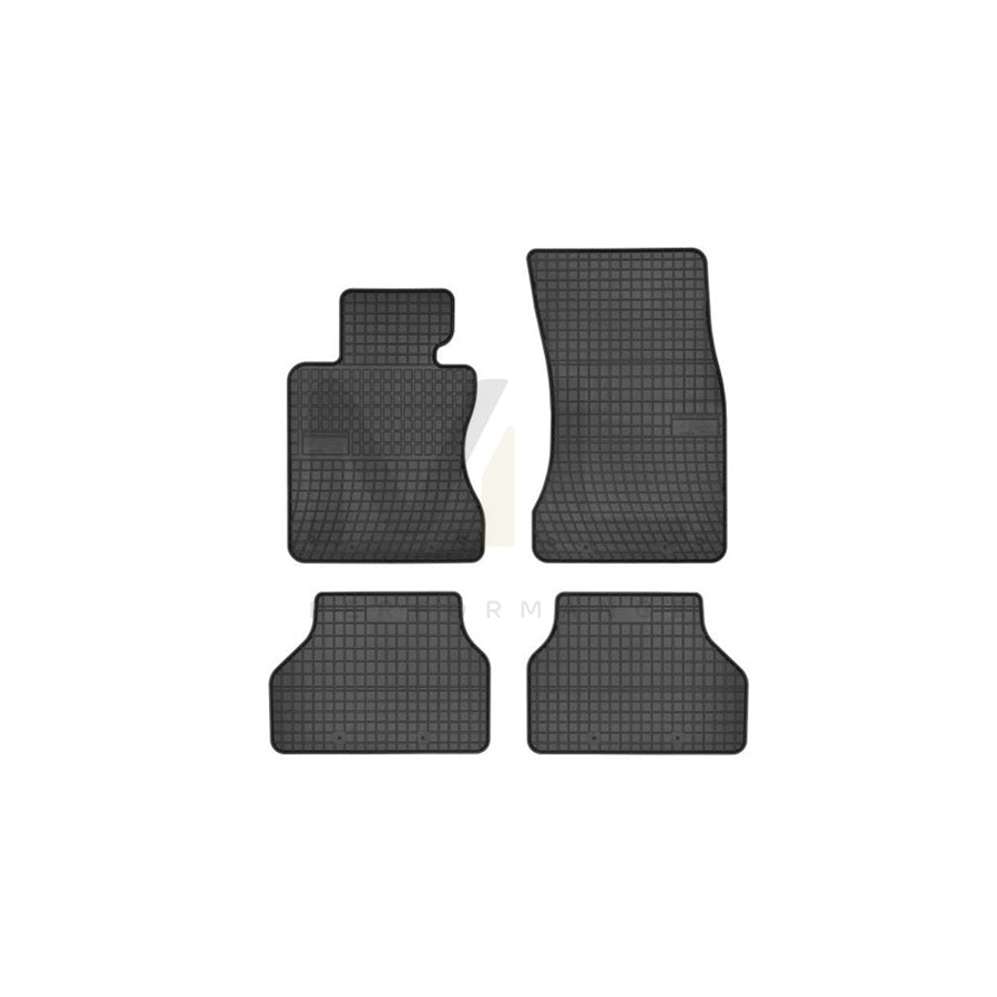 FROGUM Tailored 0663 Floor mat set for BMW 5 Touring (E61) Elastomer, Front and Rear, Quantity: 4, Black | ML Performance Car Parts