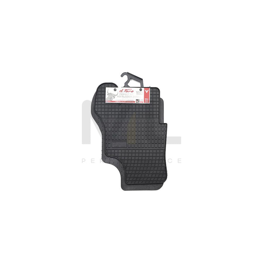 FROGUM Tailored D00861 Floor mat set for VW TRANSPORTER Elastomer, Front, Quantity: 2, Black | ML Performance Car Parts