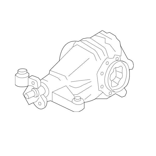 Genuine Lexus 41110-53292 IS-F Rear Differential Assy
