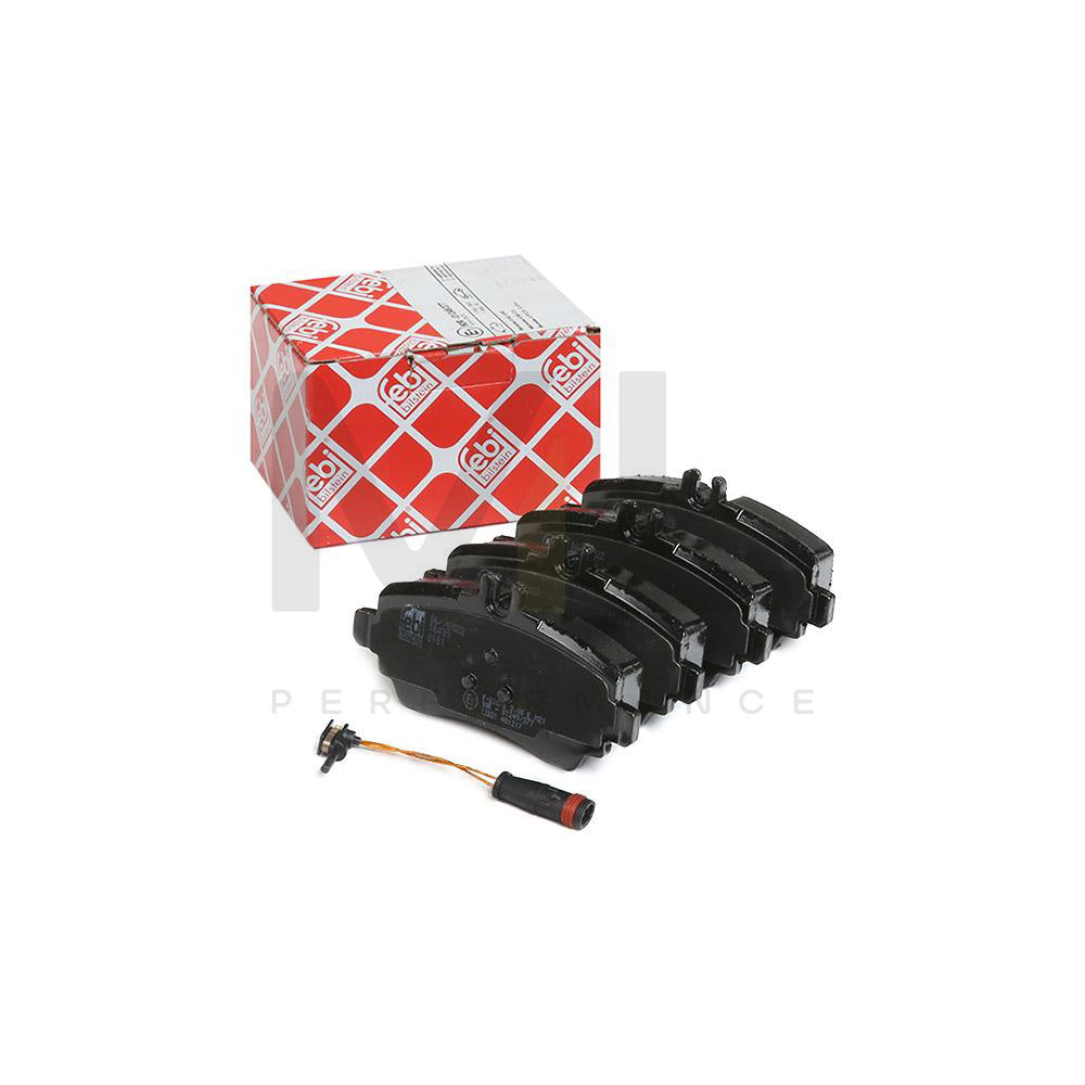 Febi Bilstein 16439 Brake Pad Set Suitable For Mercedes-Benz Vaneo (W414) Front Axle, Incl. Wear Warning Contact, With Attachment Material | ML Performance Car Parts