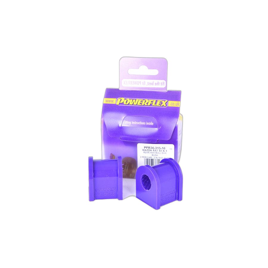 Powerflex PFR36-315-16 Mazda RX-7 Rear Anti Roll Bar Bush 16mm | ML Performance UK Car Parts