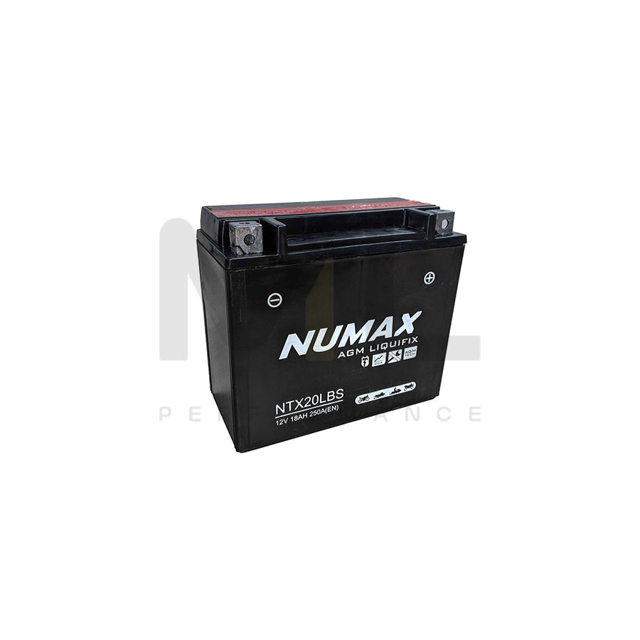 NTX20L-BS Numax Motorbike Battery | Car Batteries UK | ML Performance Car Parts
