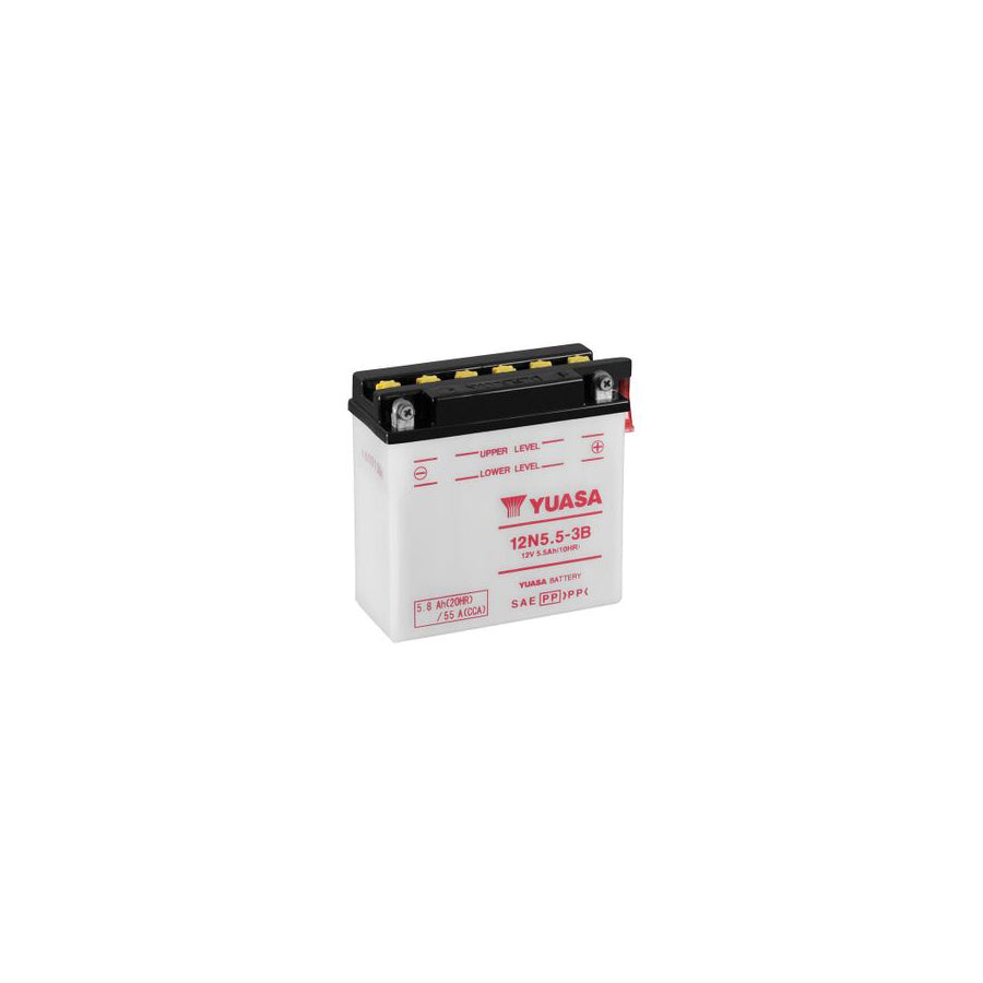 12N5.5-3B Yuasa Motorcycle Battery 12V 5.5Ah 55A | ML Performance UK Car Parts