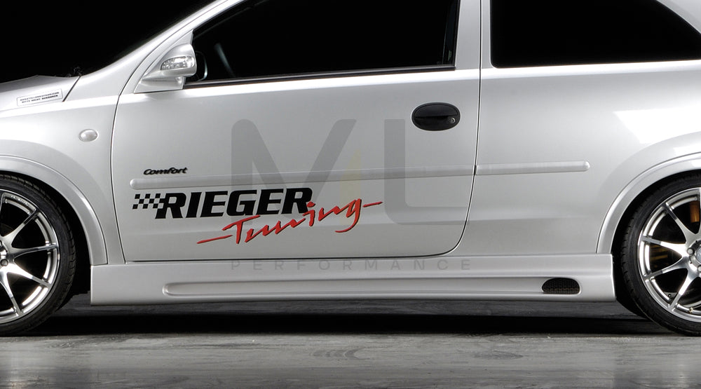 Tuning side skirt sticker decal for OPEL ASTRA