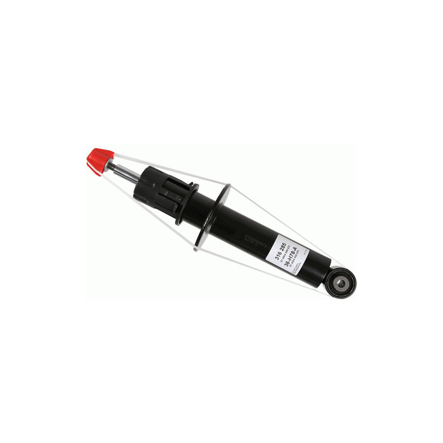 Sachs 316 285 Shock Absorber For Porsche Cayenne (92A)
