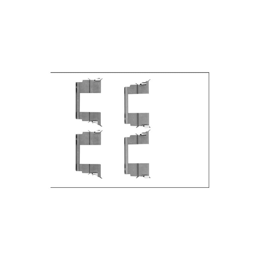 Hella 8DZ 355 205-601 Accessory Kit, Disc Brake Pads For Isuzu D-Max