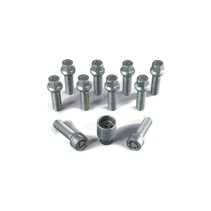 H&R 1455002SET Wheel screw-set M14 round collar R14mm | ML Performance UK Car Parts