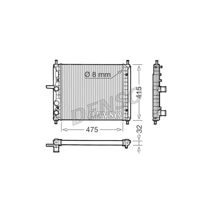 Denso DRM09030 Drm09030 Engine Radiator | ML Performance UK