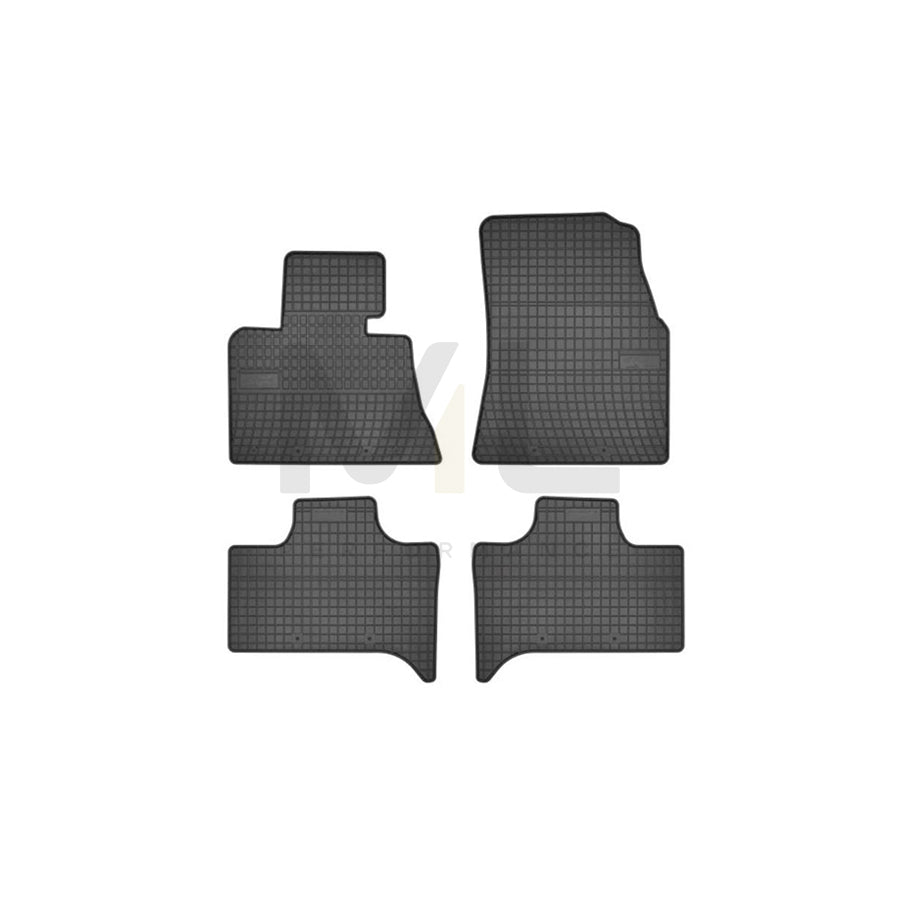 FROGUM Tailored 0664 Floor mat set for BMW X5 (E53) Elastomer, Front and Rear, Quantity: 4, Black | ML Performance Car Parts