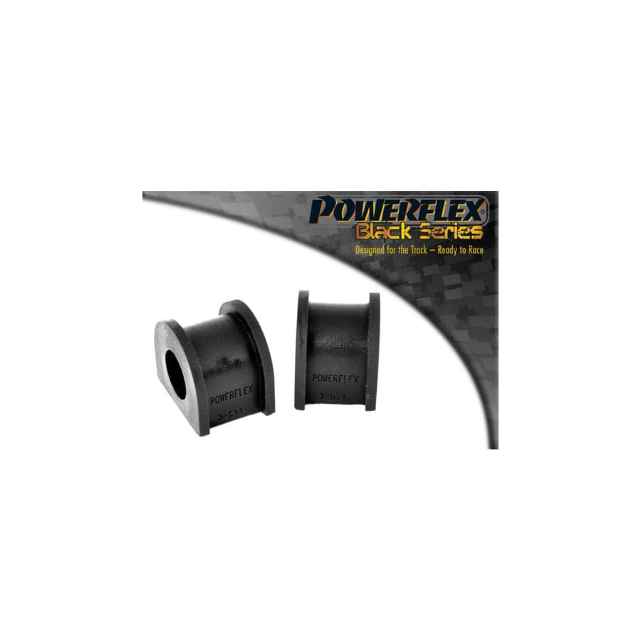 Powerflex PFR3-511-15BLK VW Skoda Seat Audi Rear Anti Roll Bar Mount 15mm (Inc. Golf, Bora, Octavia, Audi 80, 90) | ML Performance UK Car Parts