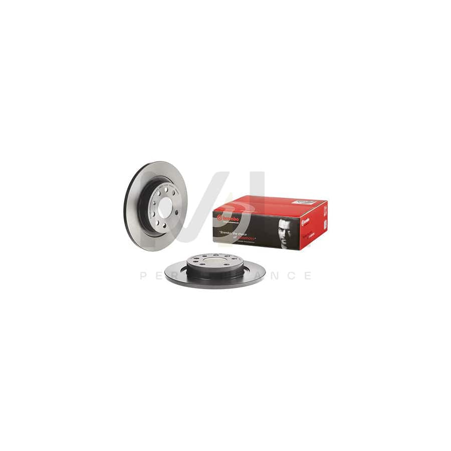 BREMBO COATED DISC LINE 08.A224.11 Brake Disc for FIAT CROMA Solid, Coated, with bolts/screws | ML Performance Car Parts